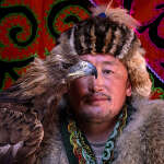 1 Kazakh with His Beloved Eagle, Charlene Edwards