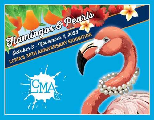 Flamingos & Pearls - LCMA's 30th Anniversary Exhibition